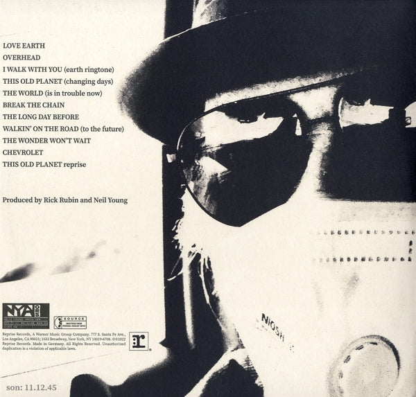 Neil Young - World Record (black 2LP)
