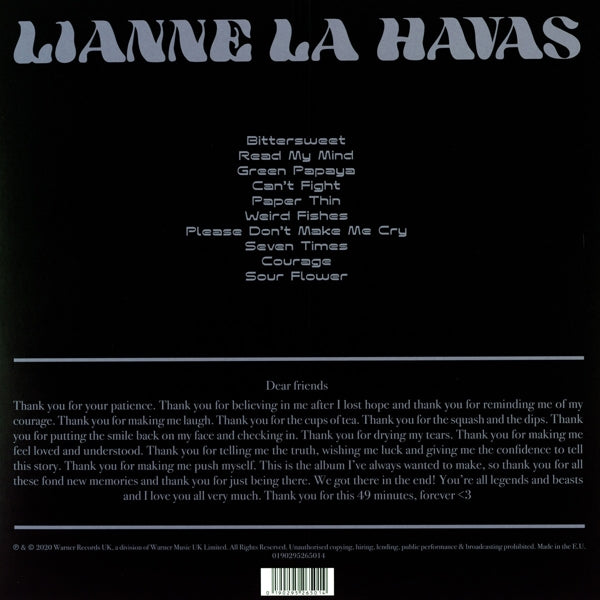 Lianne Le Havas - Lianne Le Havas (black LP)