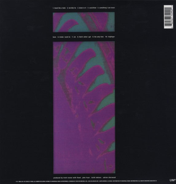 Nine Inch Nails - Pretty Hate Machine (black LP)
