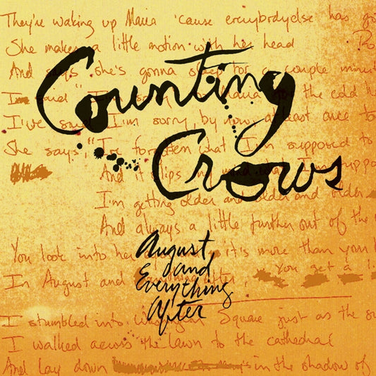 Counting Crows - August And Everything After (black 2LP)