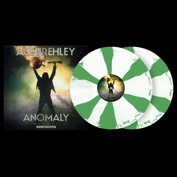 Ace Frehley - Anomaly (deluxe 15th anniversary neon green & white cornetto LP)