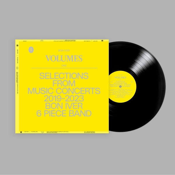 Bon Iver - Volumes One "Selections From Music Concerts 2019-2023 (black LP) - VÖ: 03.04.26