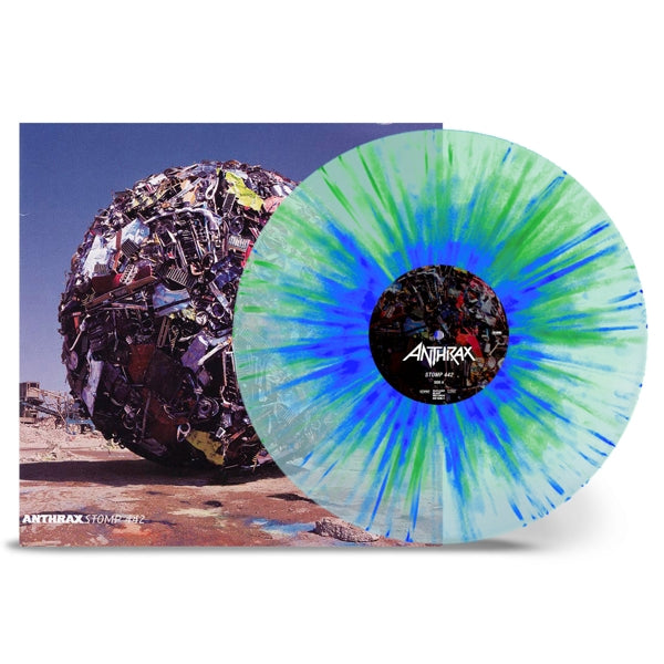Anthrax - Stomp 442 (clear blue & green splatter LP)