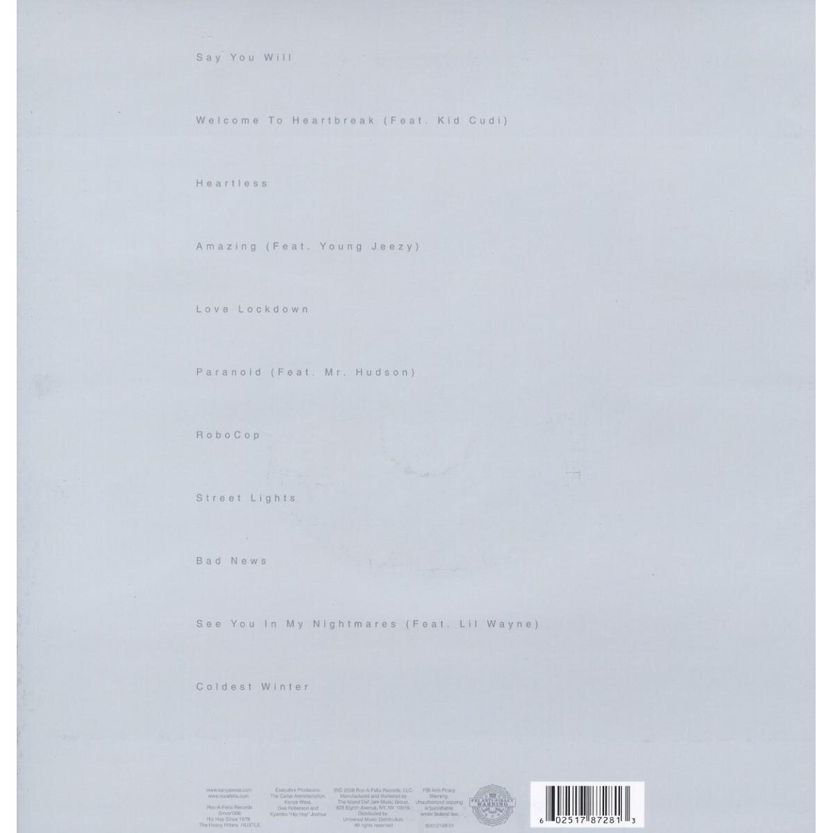 Kanye West - 808s & Heartbreak (deluxe edition black 2LP + CD)