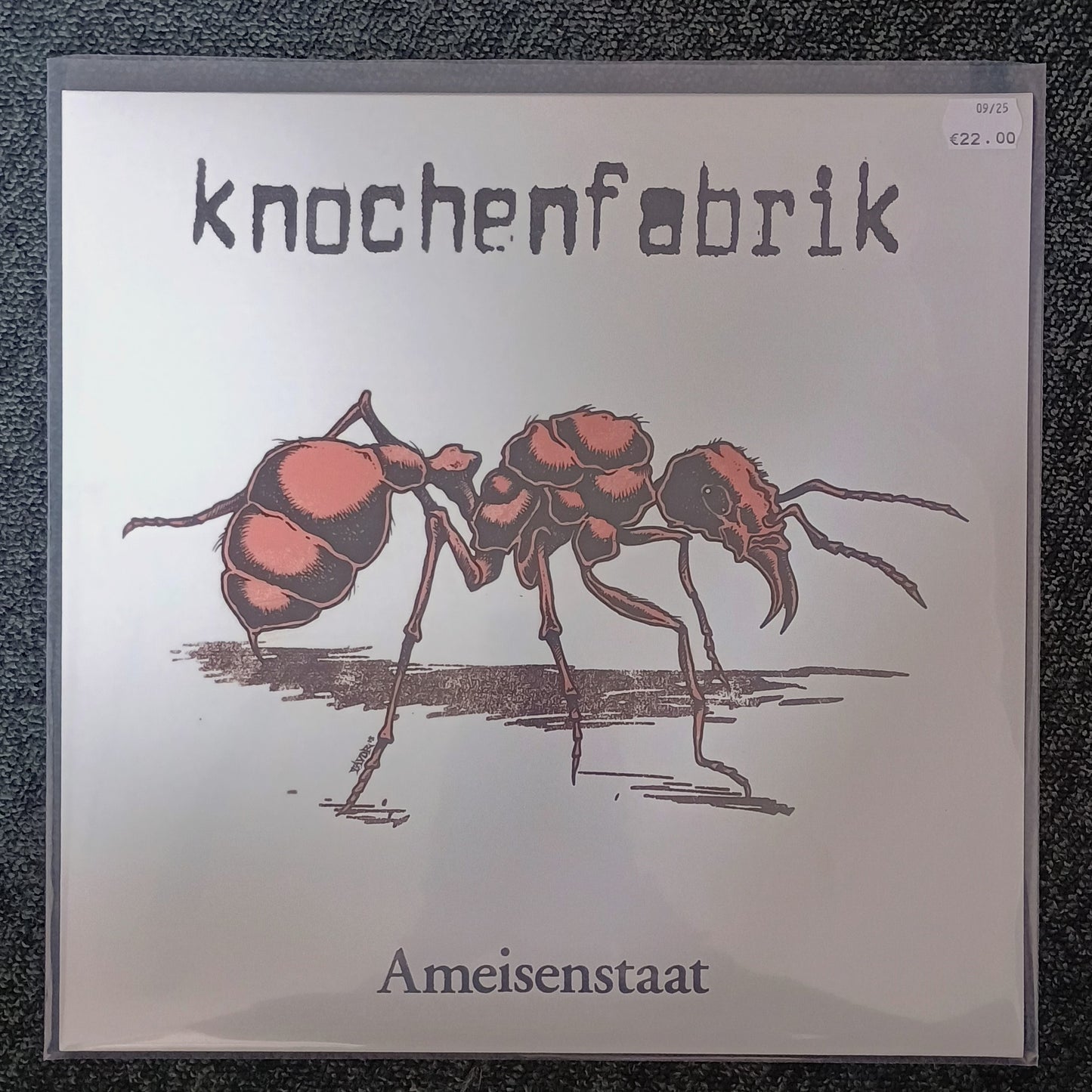 Knochenfabrik - Ameisenstaat (black LP)