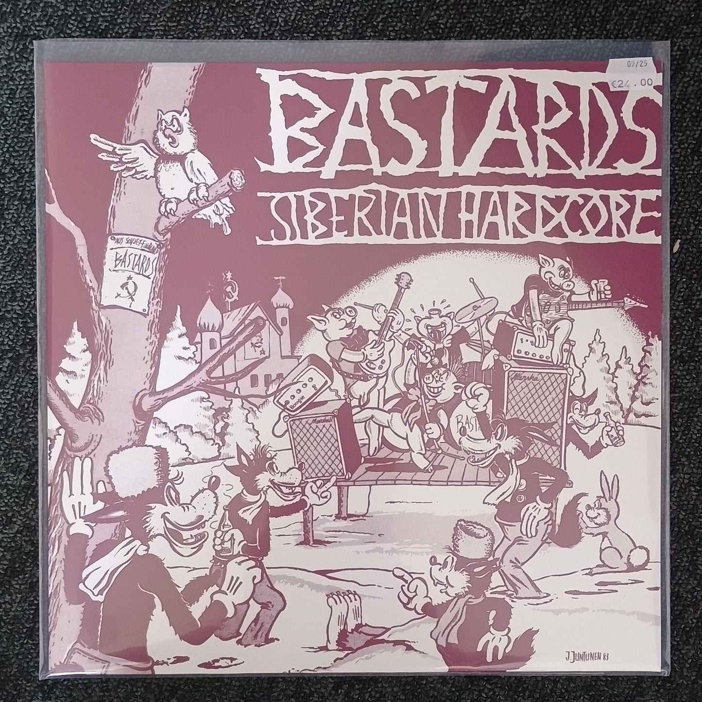 Bastards - Siberian Hardcore (black LP)