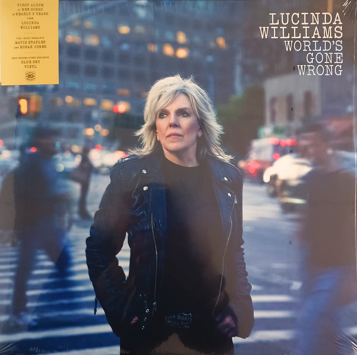 Lucinda Williams - World's Gone Wrong (sky blue Indie Store LP)