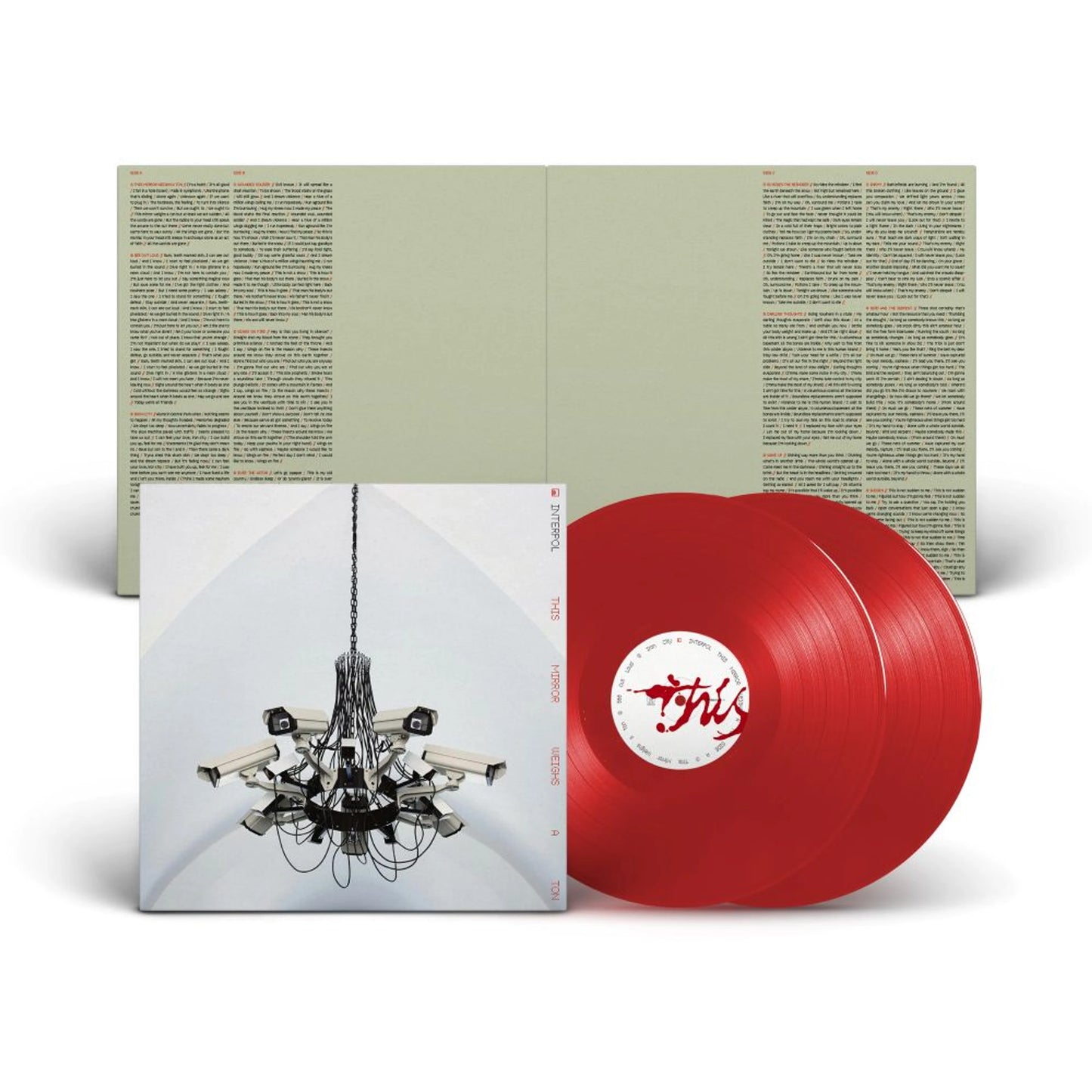Interpol - The Mirror Weighs A Ton (translucent red 2LP)