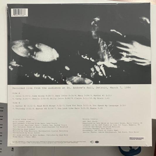 Morphine - Detroit Bootleg (translucent milky LP RSD25)