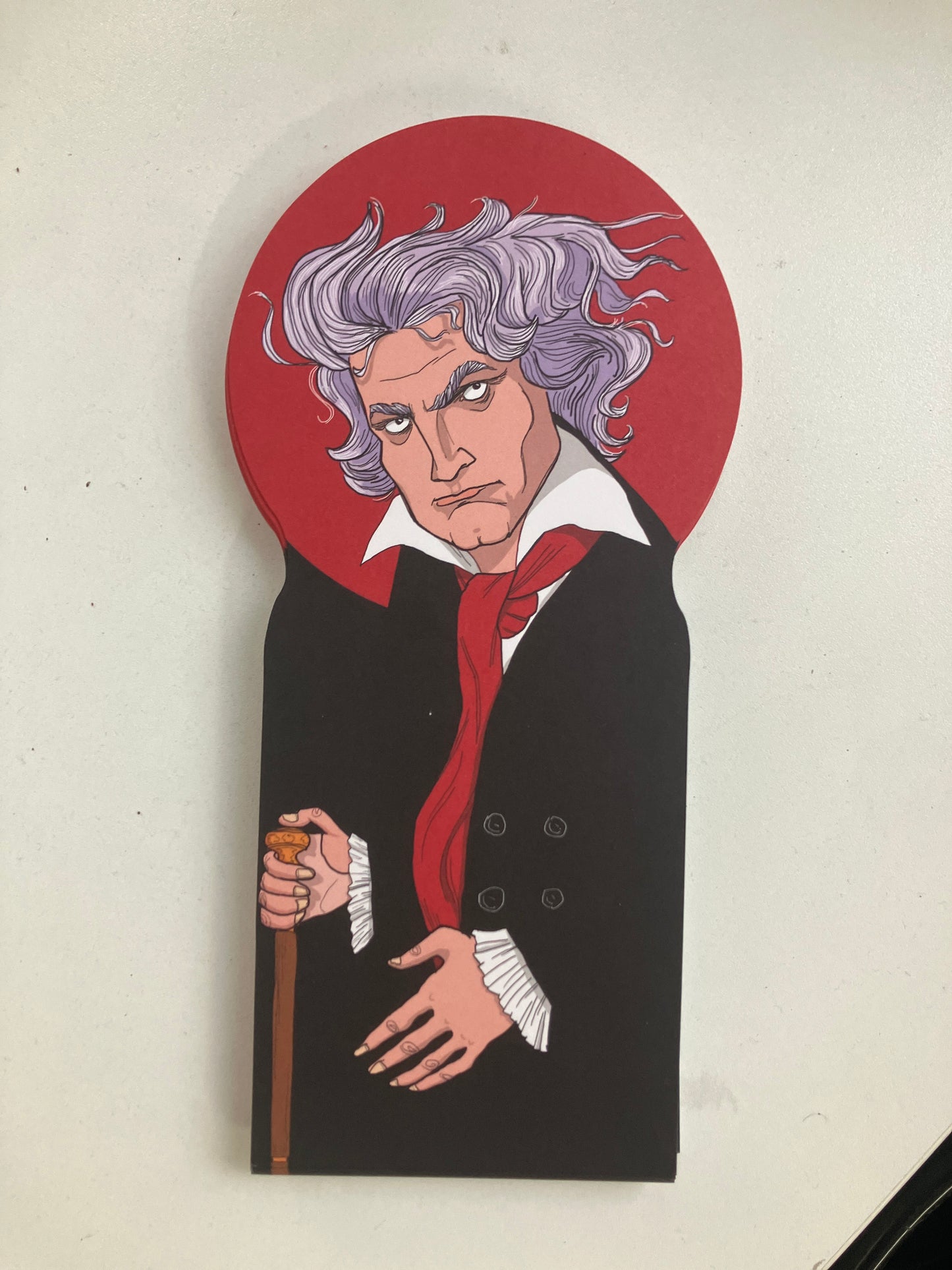 Beethoven (Design-Postkarte)