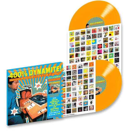 Various Artists - Soul Jazz Records presents 400% DYNAMITE! (Orange 2LP RSD25)