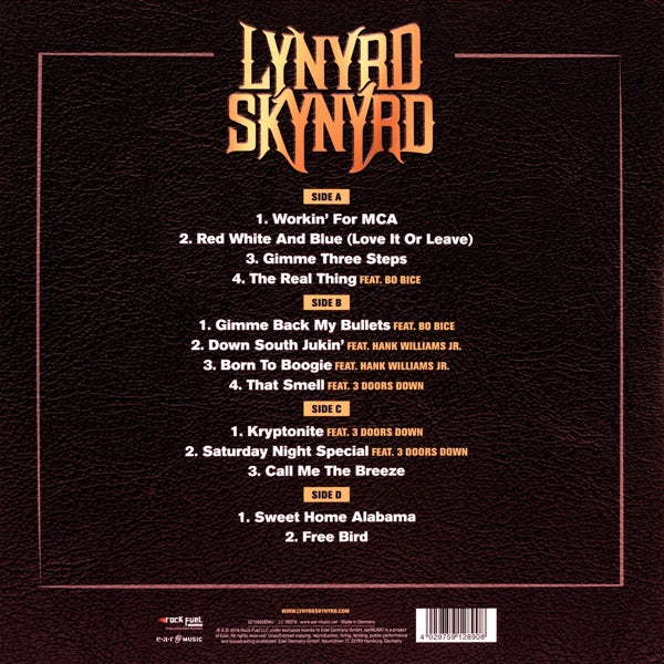 Lynyrd Skynyrd - Live In Atlantic City (black 2LP)