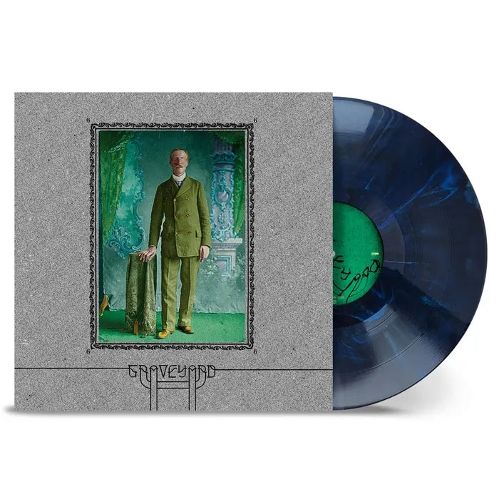 Graveyard - 6 (skye blue/white/black marbled LP)