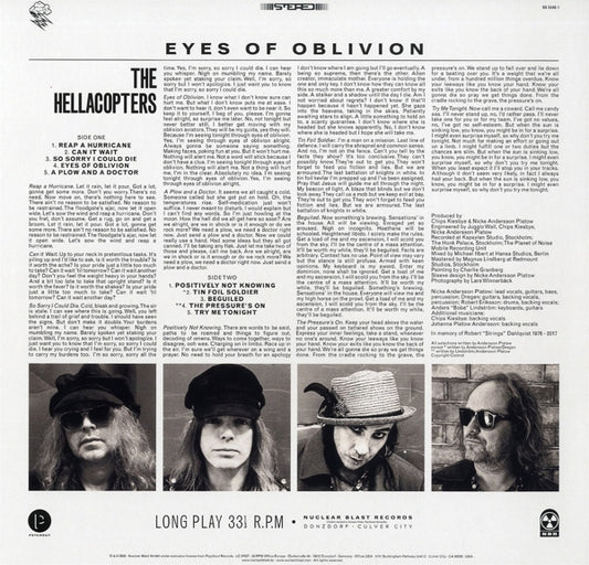 The Hellacopters - Eyes Of Obliviion (turquoise LP)