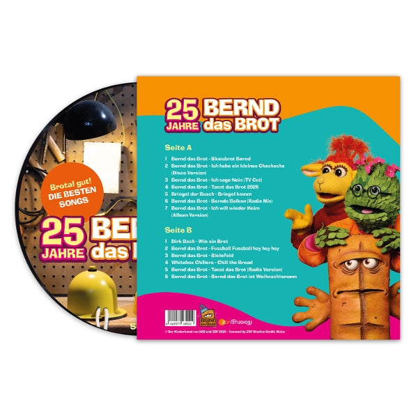 Bernd das Brot - 25 Jahre Bernd das Brot die besten Songs (ltd. picture LP)