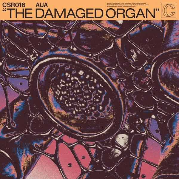 Aua - The Damaged Organ (blue/white LP)