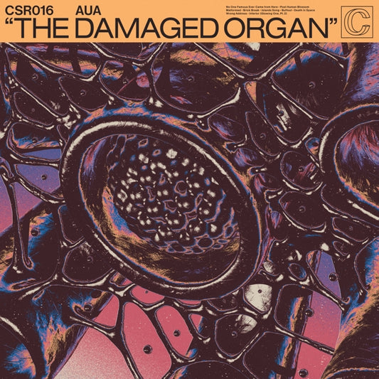 Aua - The Damaged Organ (blue/white LP)