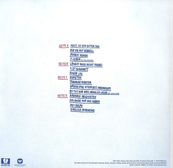 Donots - Heut ist ein guter Tag (black 2LP)