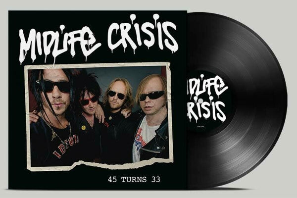 Midlife Crisis - 45 Turns 33 (black LP)