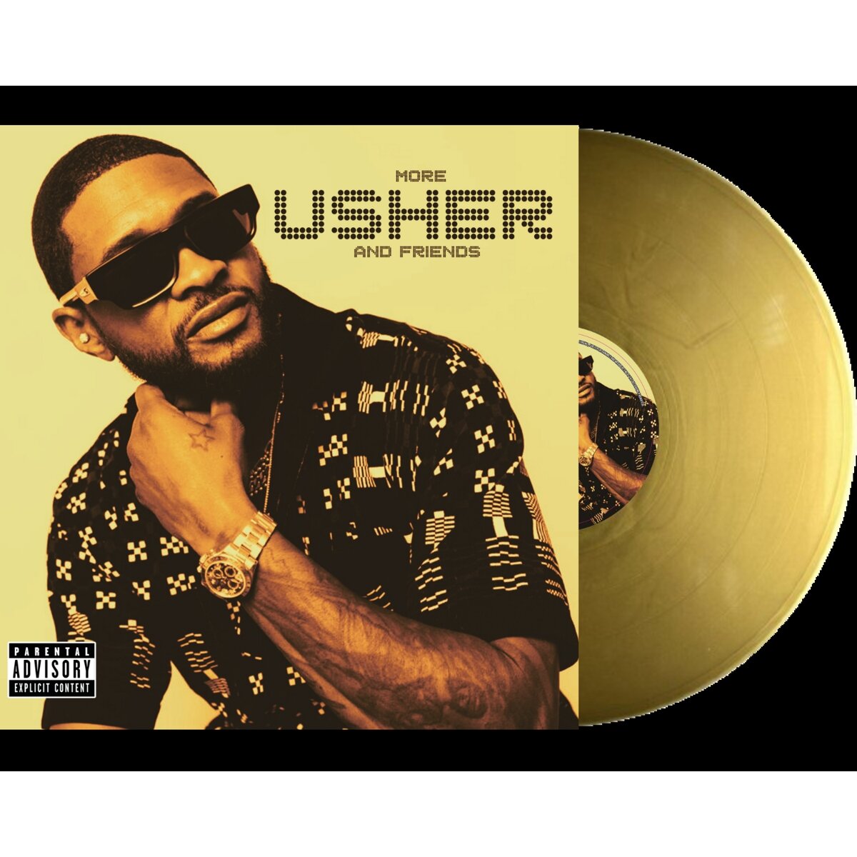 Usher - More Usher And Friends (black LP)