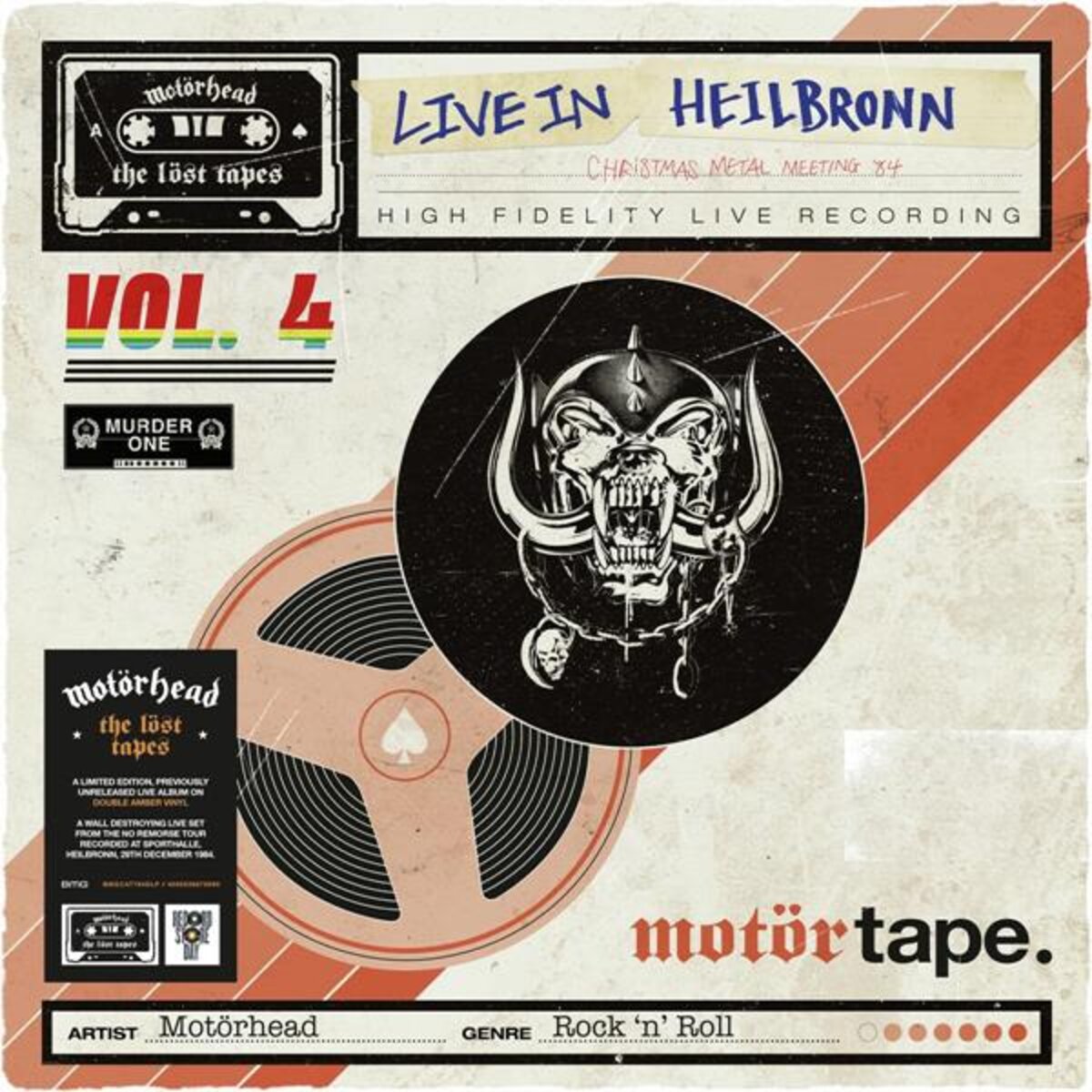 Motörhead - The Löst Tapes Vol. 4 (black 2LP RSD23)