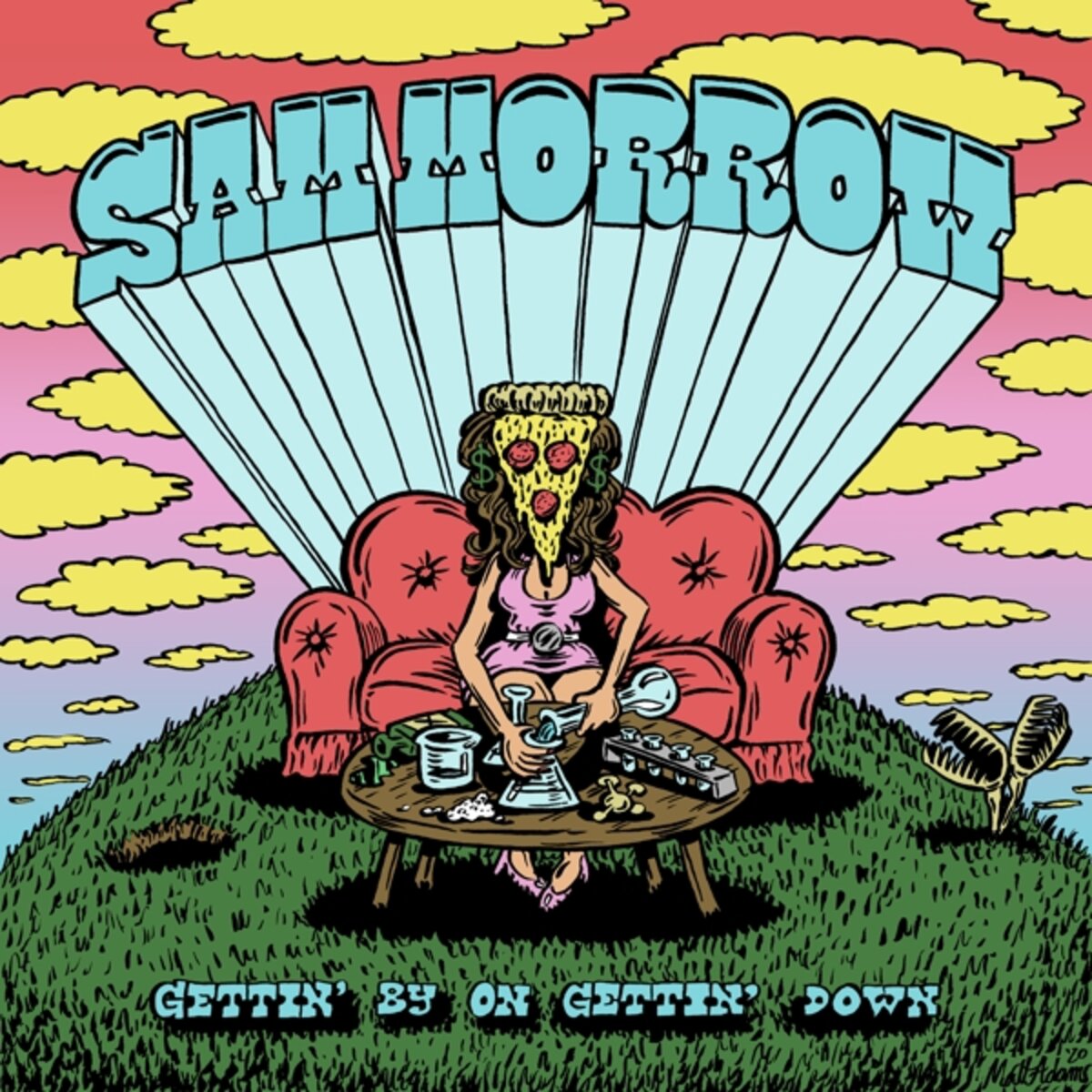 Sam Morrow - Gettin' By On Gettin' Down (black LP)