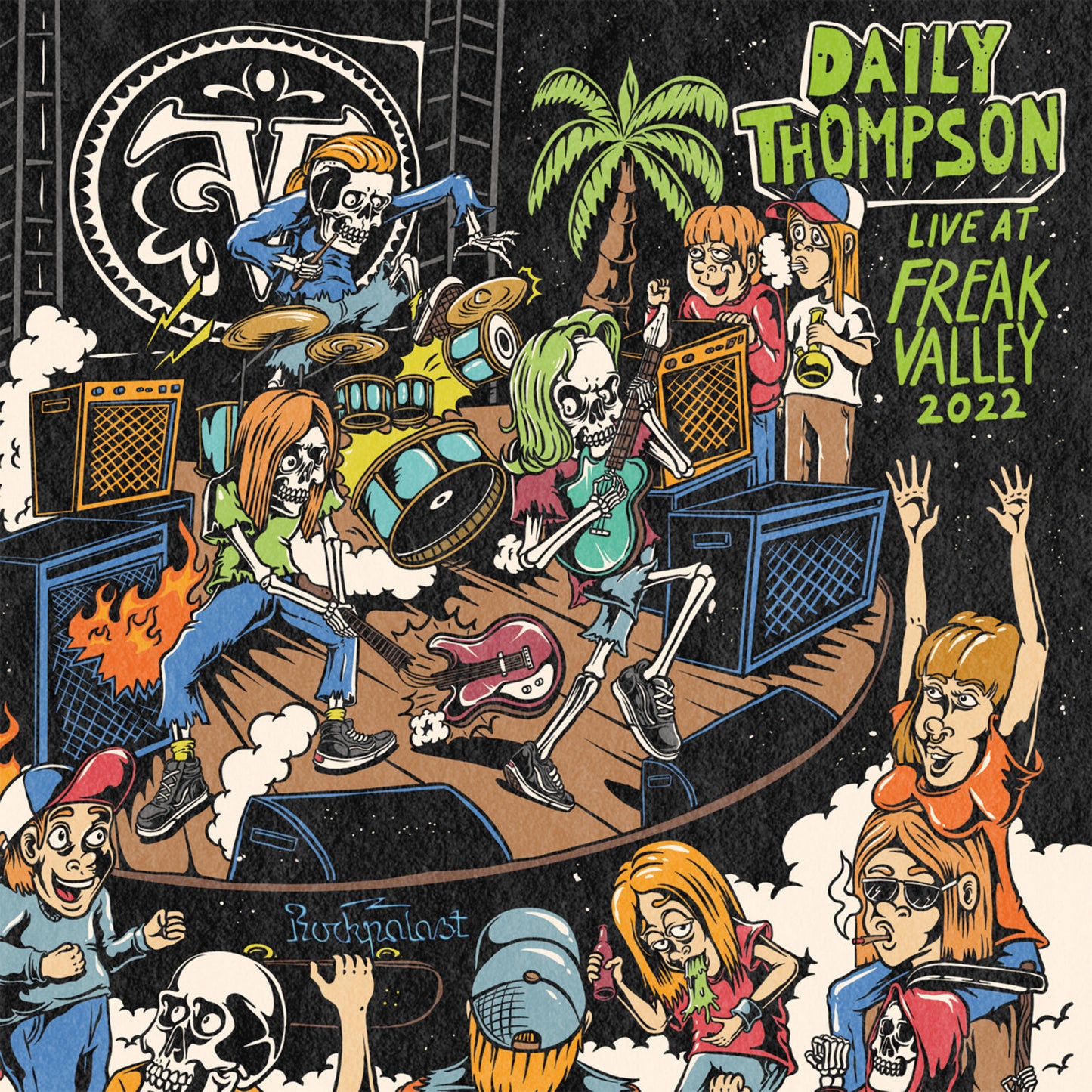 Daily Thompson - Live At Freak Valley Festival (white LP)