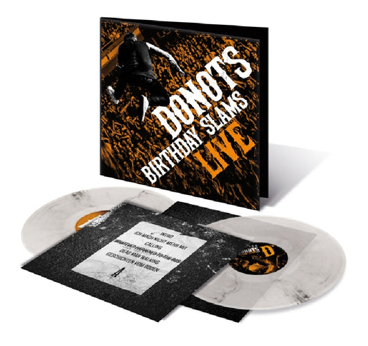 Donots - Birthday Slams Live (milky clear/black splatter 2LP)