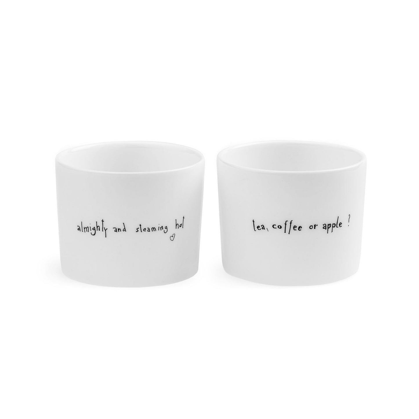 Eva & Venus (2er Espressotassen-Set)