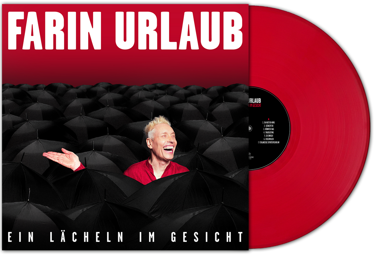 Farin Urlaub - Ein Lächeln im Gesicht (red LP)