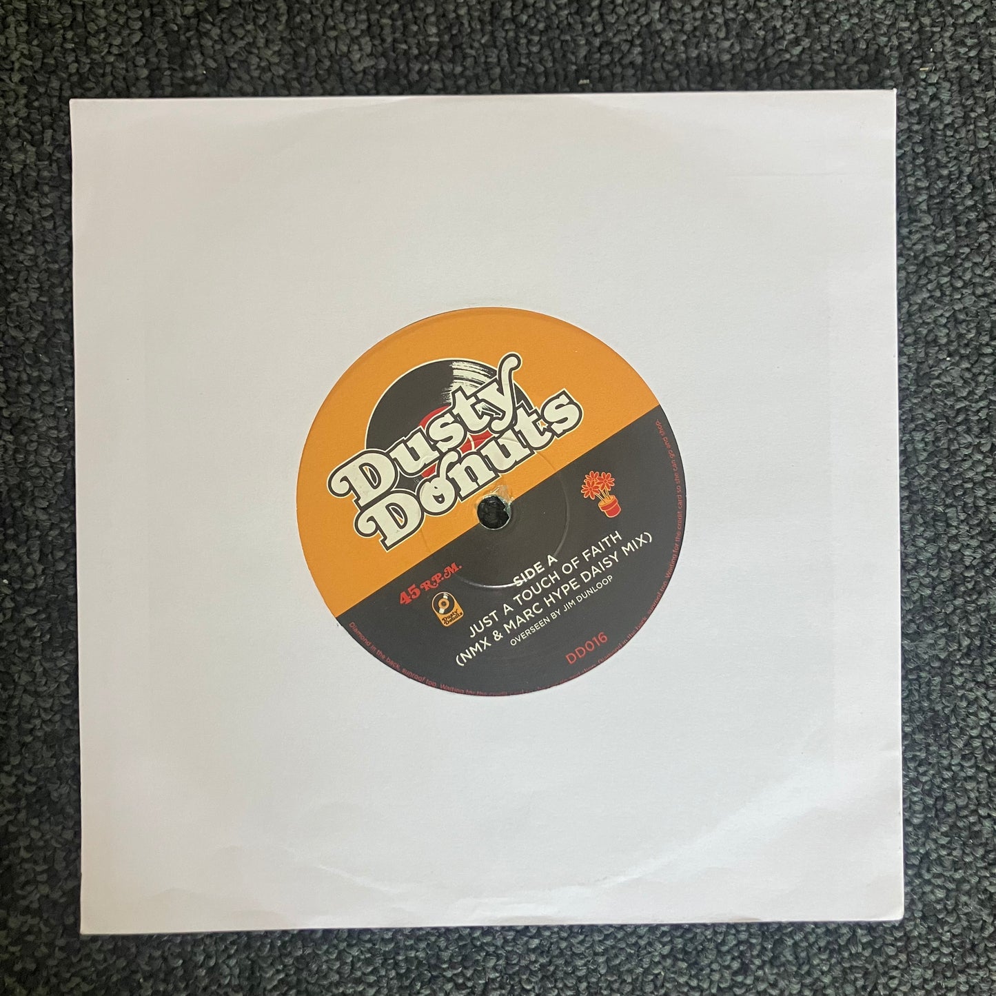 Dusty Donuts - Just A Touch Of Faith / Bonita In My Life (marbled green 7inch single)