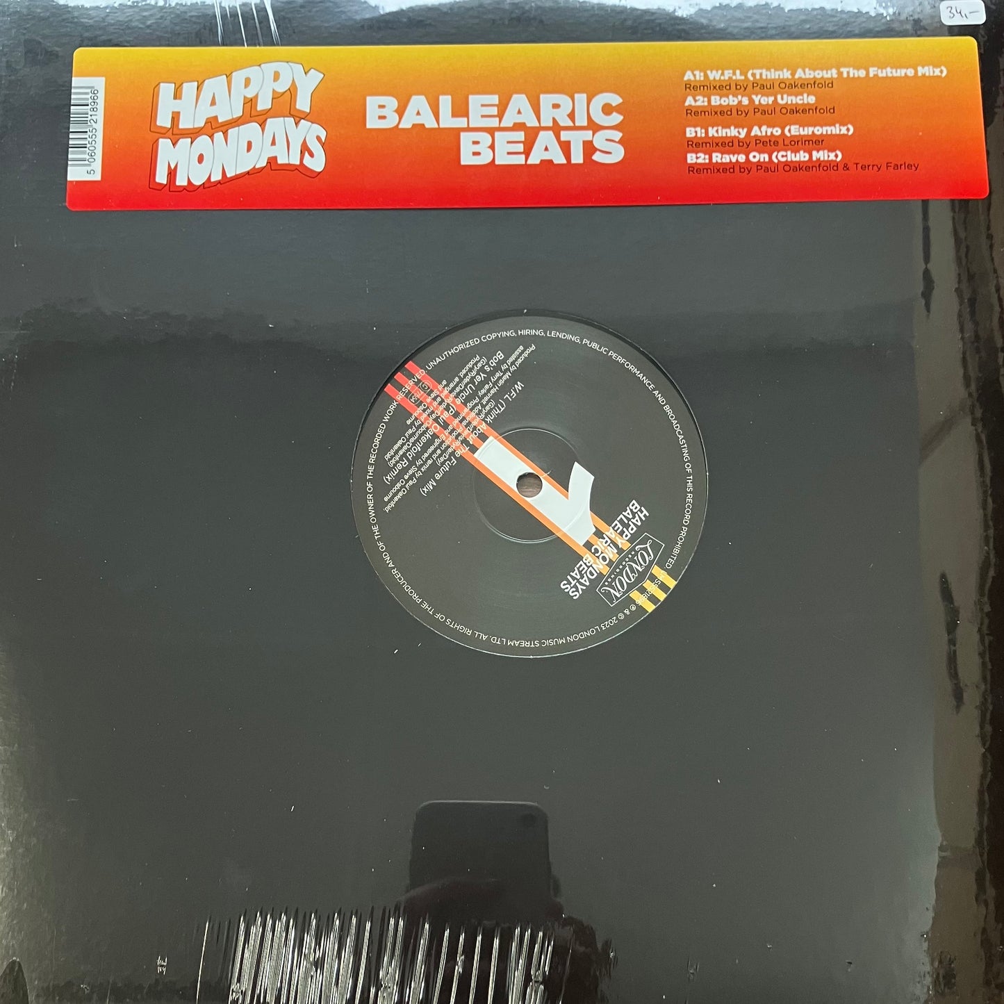 Happy Mondays - Balearic Beats (ltd. black LP RSD23)