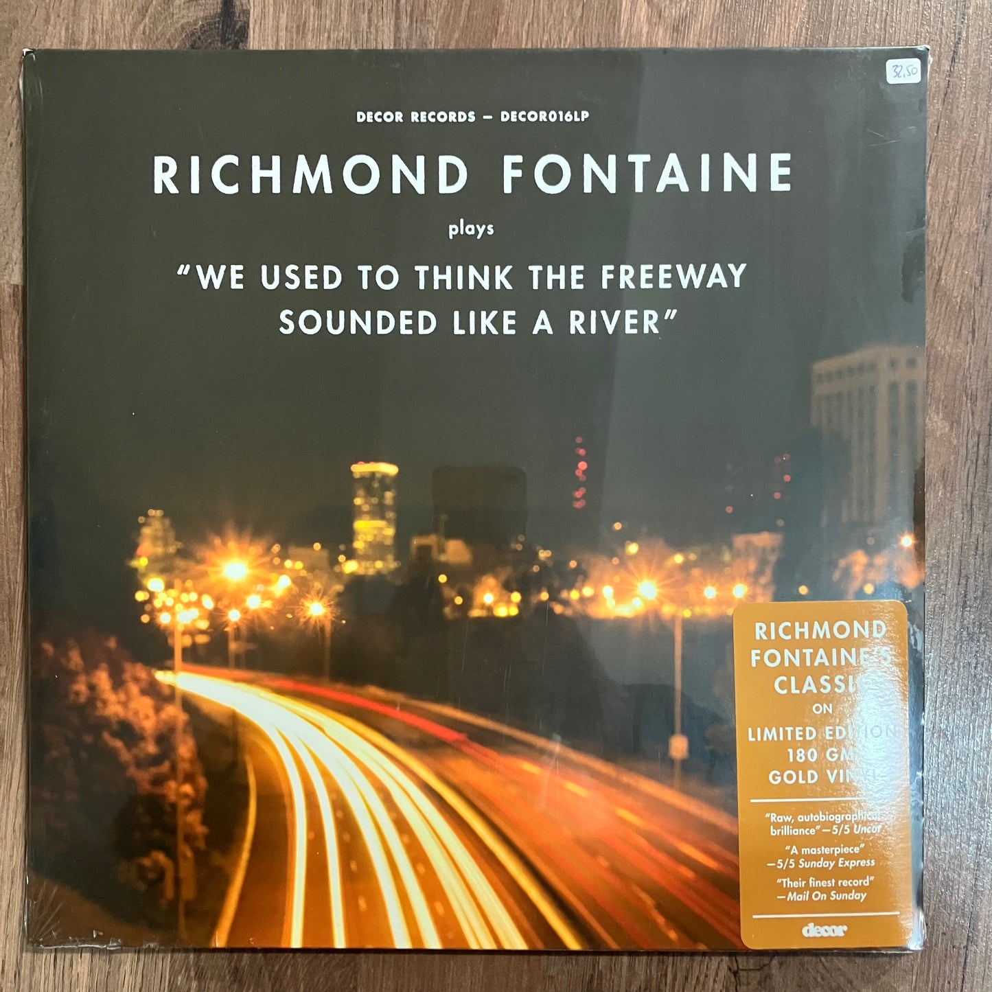 Richmond Fontaine - We Used To Think The Freeway Sounded Like A River (ltd.. gold LP)