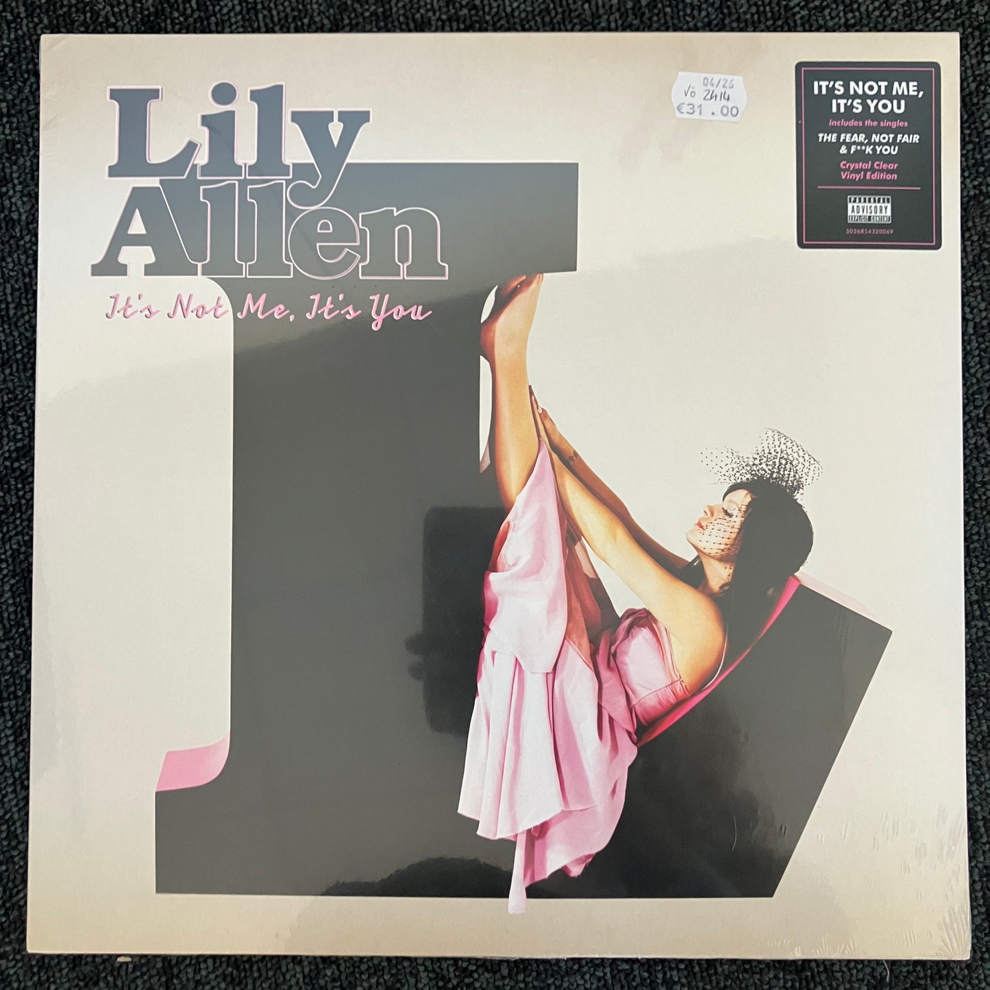 Lily Allen - It's Not Me, It's You (black LP) - VÖ: 24.04.26