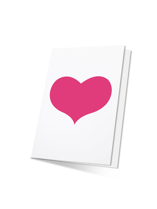 Herz (Design-Klappkarte mit Umschlag)