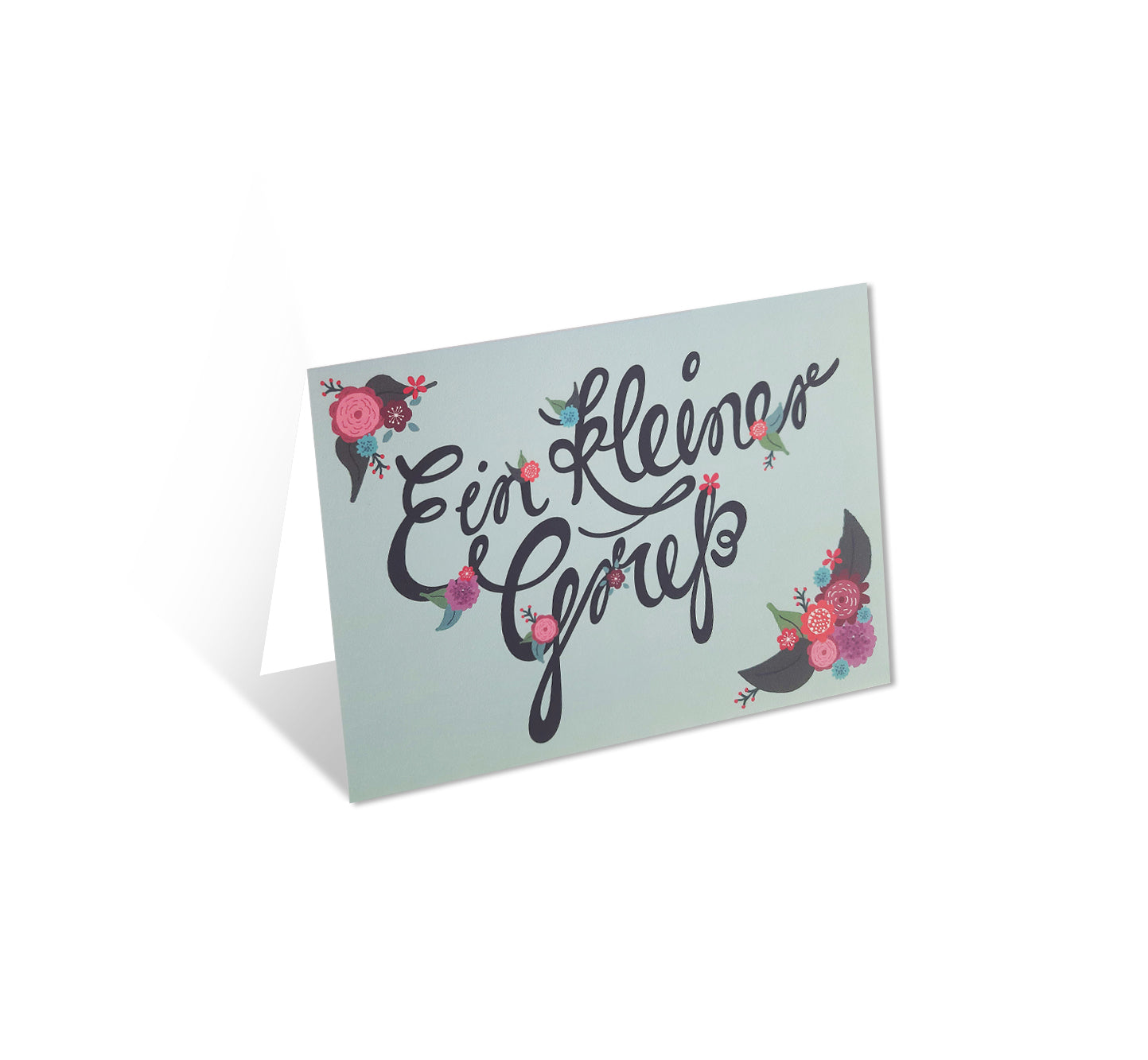 Ein kleiner Gruß (Design-Klappkarte mit Umschlag)