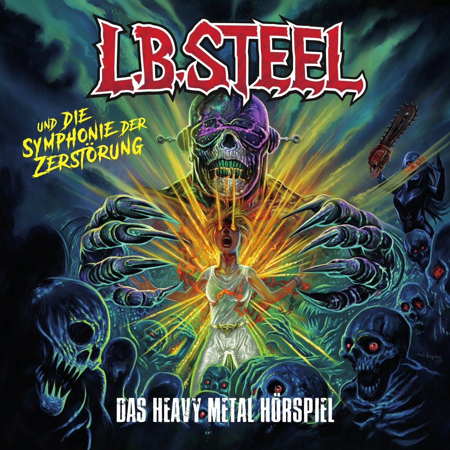 L.B. Steel Das Heavy Metal Hörspiel - und die Symphonie der Zerstörung (black 2LP) - VÖ: 12.12.25