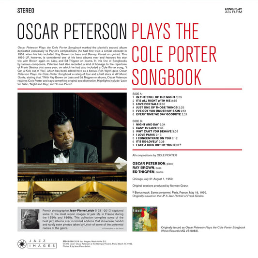Oscar Peterson - Plays The Cole Porter Songbook (black LP)
