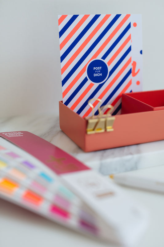 Post für dich (Design-Postkarte)