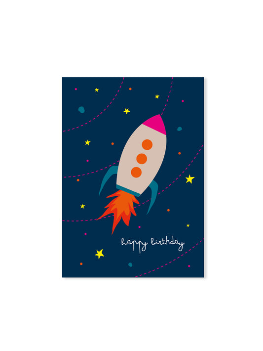 happy birthday (Design-Postkarte)