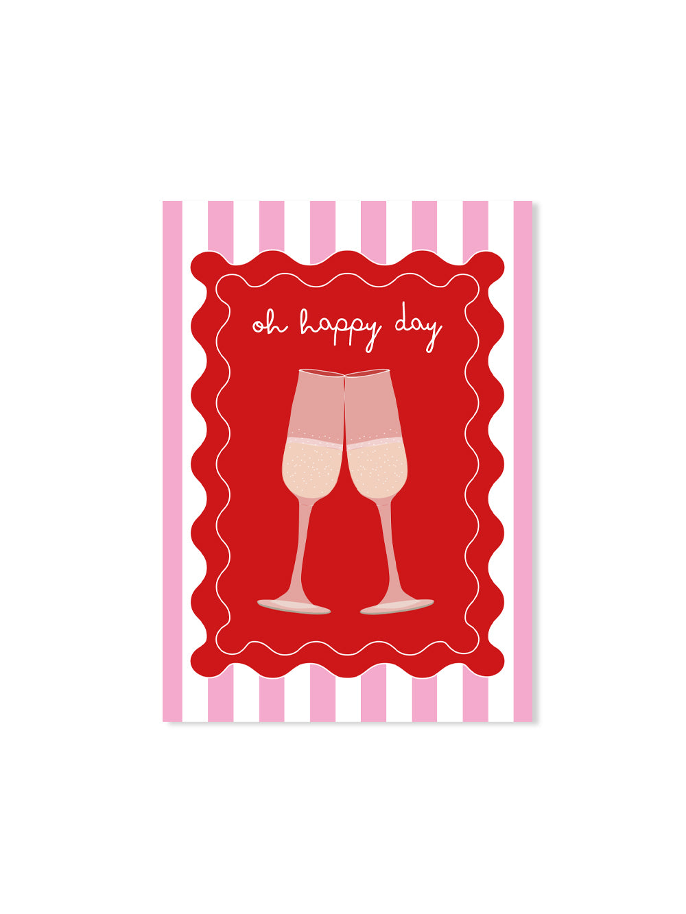oh happy day (Design-Postkarte)