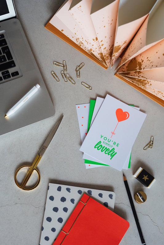 You're simply lovely (Design-Postkarte)