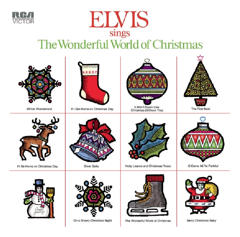 Elvis Presley - Sings The Wonderful World Of Christmas (black LP)
