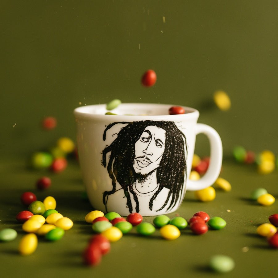 Bob Marley (Designtasse)