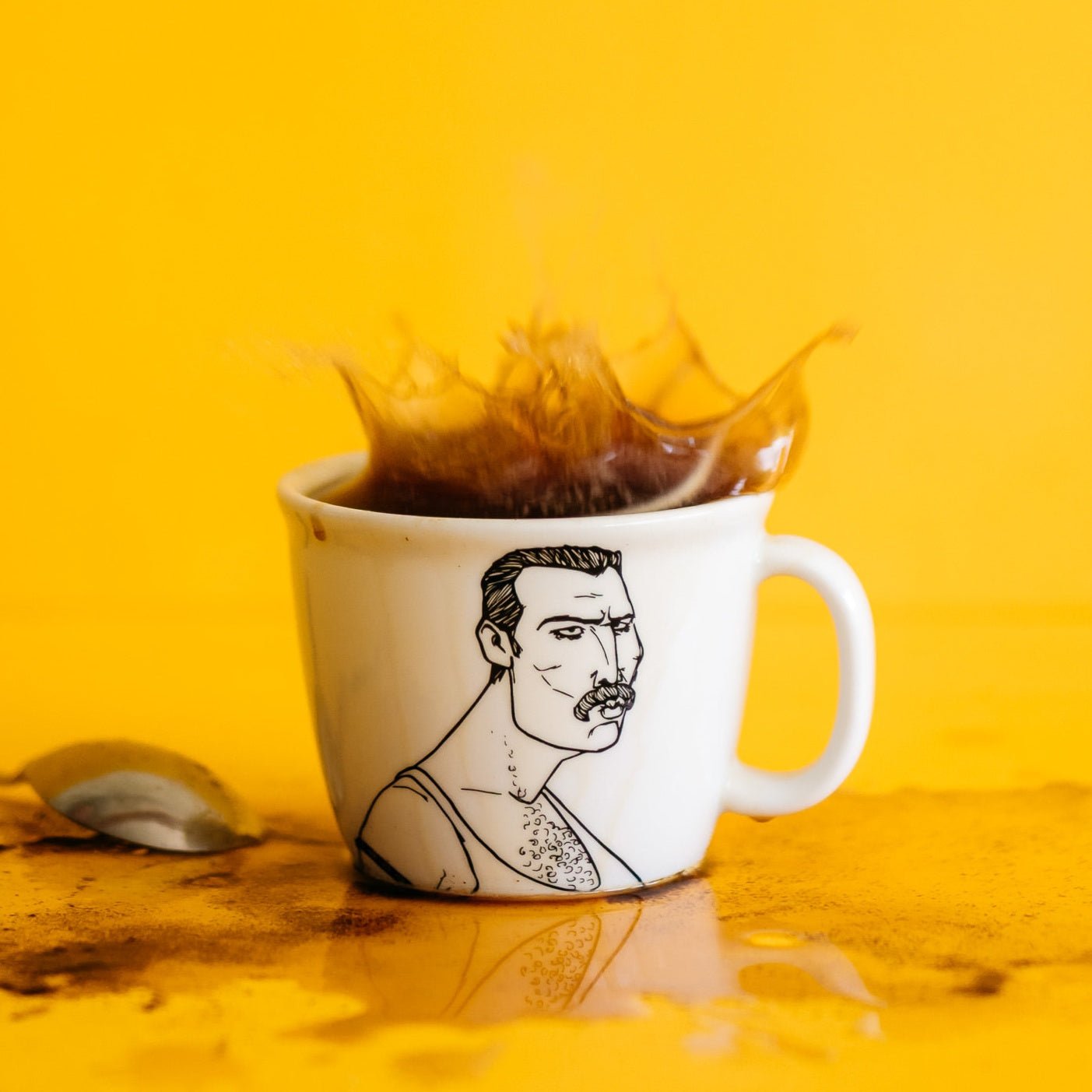 Freddie Mercury (Designtasse)