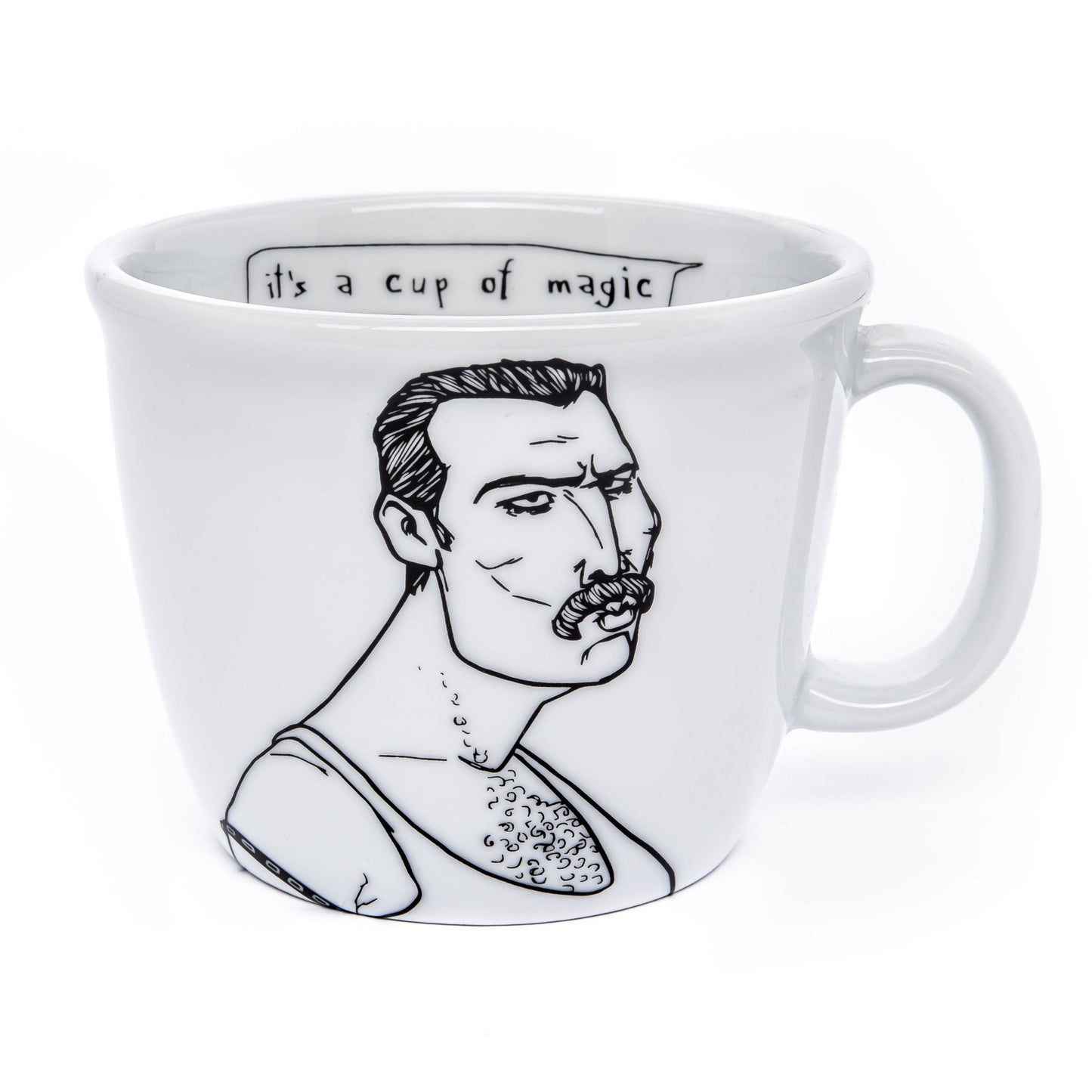 Freddie Mercury (Designtasse)