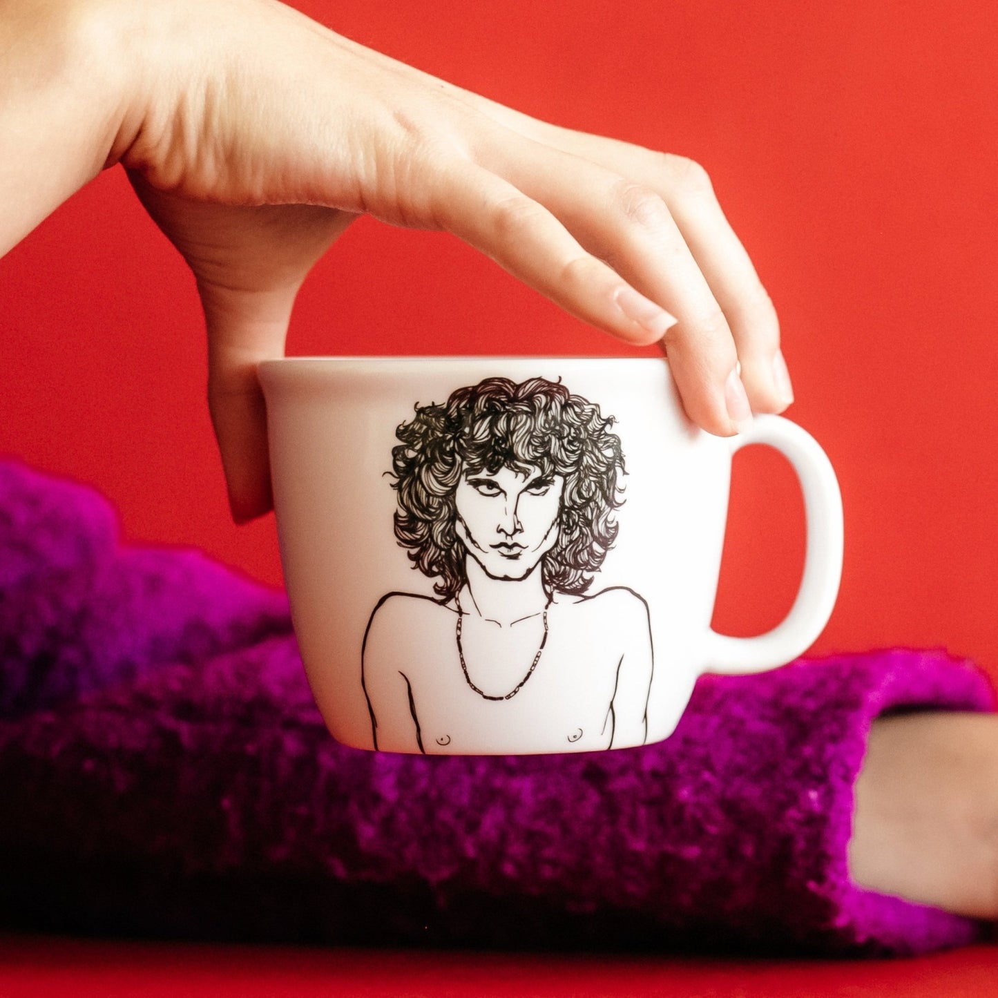 Jim Morrison (Designtasse)