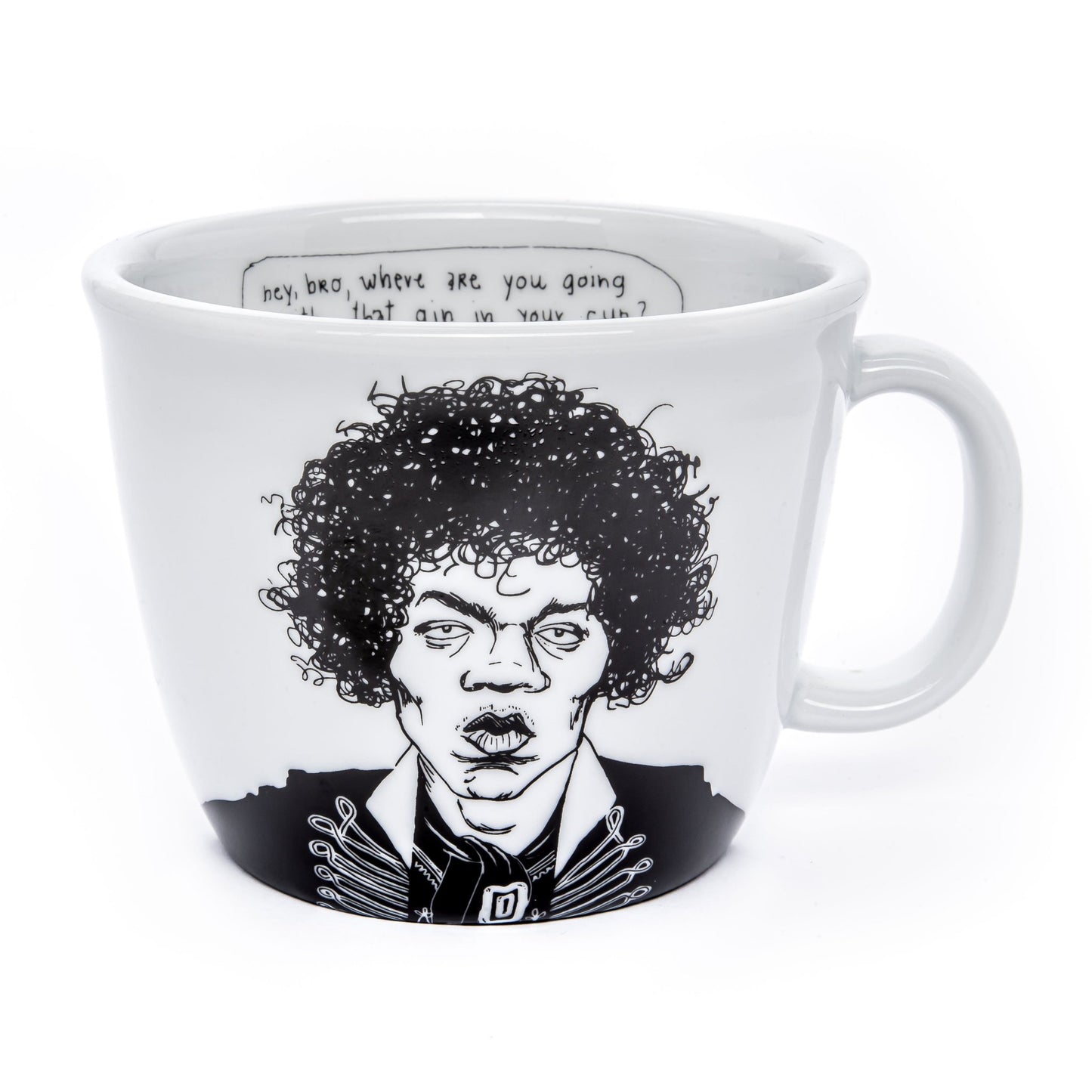 Jimi Hendrix (Designtasse)