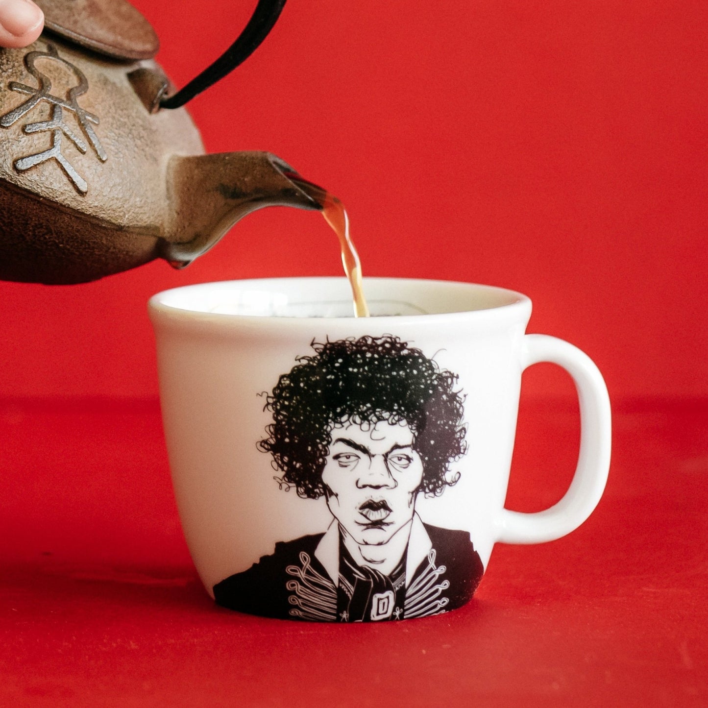 Jimi Hendrix (Designtasse)