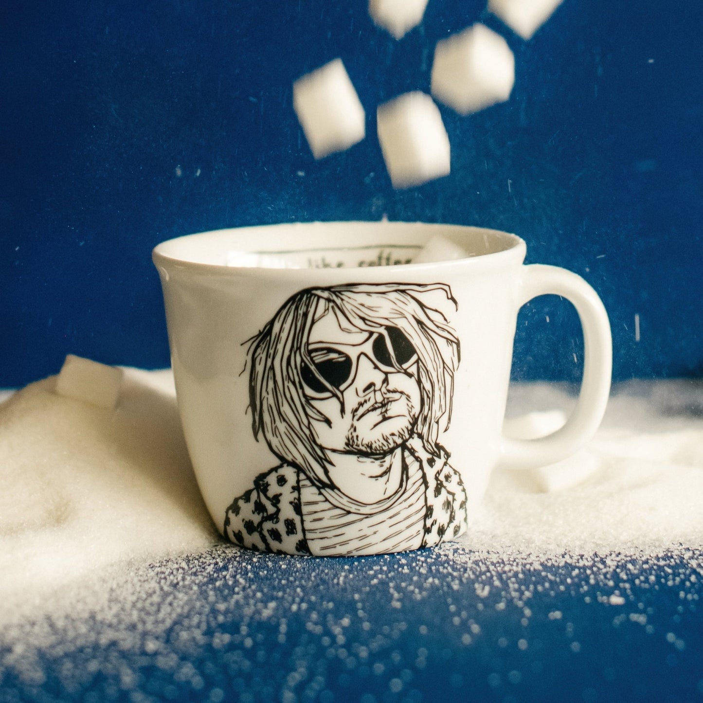 Kurt Cobain (Designtasse)